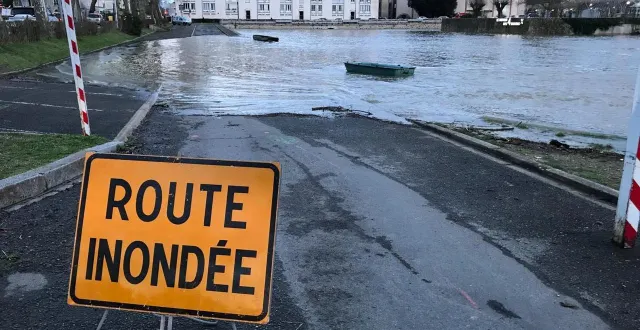 photo  le loir est en vigilance jaune pour risque de crue. plusieurs cours d’eau autour de la sarthe sont placés en vigilance orange.  &copy;  archives le maine libre 