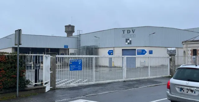 photo  le site de tdv industries à laval, en février 2026.  &copy;  ouest-france 