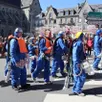 photo  le carnaval fait son retour à flers dimanche 26 mars 2025. ici en 2024, des festivaliers avaient réalisé leurs costumes à partir de matériaux recyclés. 