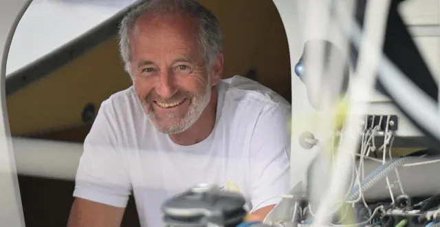 photo  michel desjoyeaux (trimcontrol) est inscrit pour participer à la 17e édition de la cic normandy channel race (départ le 31 mai 2026).  &copy;  guillaume marie 