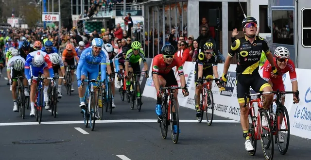 photo  en 2018, thomas boudat avait remporté cholet - pays de la loire, l’ancêtre du cholet agglo tour, qui avait disparu du calendrier l’année précédente. à l’époque, ce n’était plus une manche de coupe de france.  &copy;  ouest france archives 