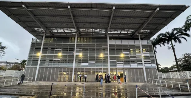 photo  le tribunal de fort-de-france (martinique).  &copy;  ouest-france, cécile rémusat 