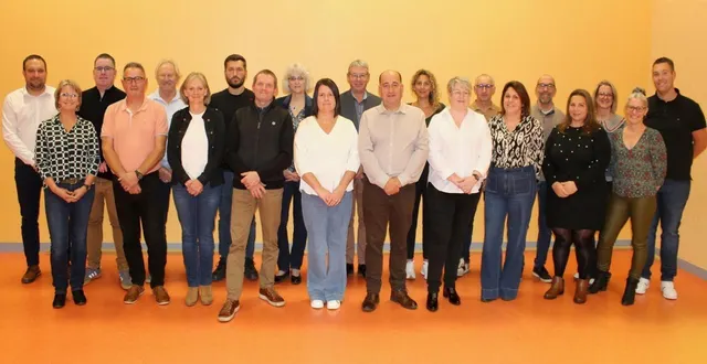 photo  une équipe candidate aux élections municipales.   &copy;  le maine libre 