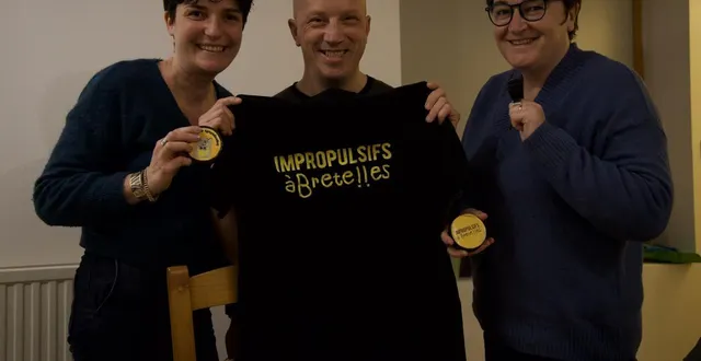 photo  les impropulsifs, jill, pierre et lucie.  &copy;  co 