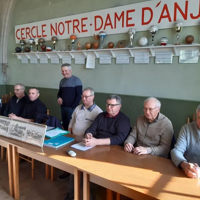 photo dimanche, l’assemblée générale du cercle s’est déroulée sous la présidence d’alain jeanneteau.  ©  ouest-france