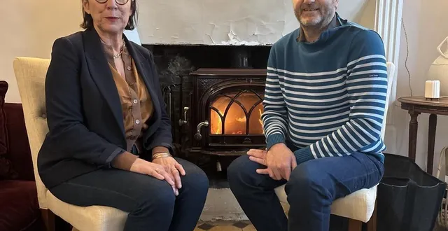 photo  catherine lemeux et olivier voisin sont candidats à la mairie de bellême.  &copy;  ouest-france 