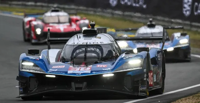 photo  alpine n’est pas parvenu à briller en sarthe lors de ses deux participations en hypercar en 2024 et 2025.  &copy;  archives le maine libre - denis lambert 