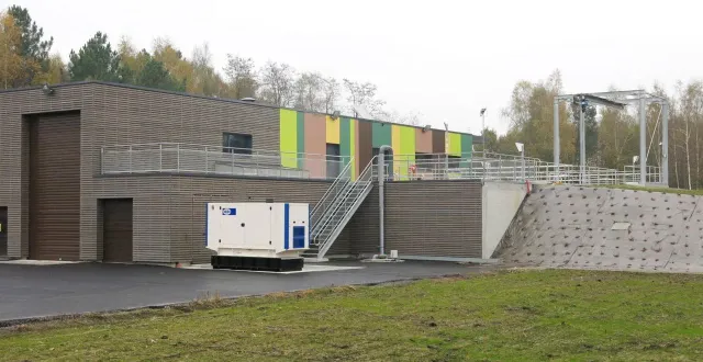 photo  la première station d’épuration de ruaudin avait été remise en état en 2013.  &copy;  archives le maine libre 