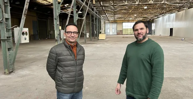 photo  saumur, lundi 9 février. olivier deuffic et nicolas joncheray, de l’association saumur industrie.  &copy;  co 