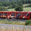 photo avec la hausse des accidents mortels en maine-et-loire, les pompiers sont très mobilisés. photo d’illustration.
