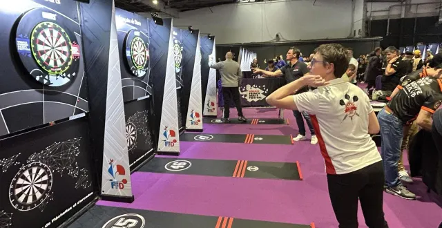 photo  depuis un an, les fléchettes se muent en petit phénomène, suivies et pratiquées par des adeptes toujours plus nombreux.  &copy;  archives ouest-france 