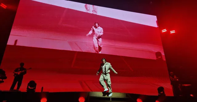 photo  orelsan enflamme le zénith de nantes, ce jeudi soir 12 février.  &copy;  ouest-france 