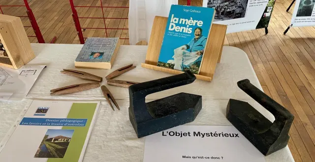 photo  cet objet mystérieux de 7,6 kg a été proposé à la sagacité des adhérents… qui ont trouvé son utilité.  &copy;  le maine libre 