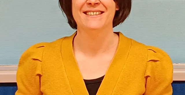 photo  audrenn nogray, est présidente du bagad men glaz - kevrenn d’anjou de trélazé.  &copy;  co 