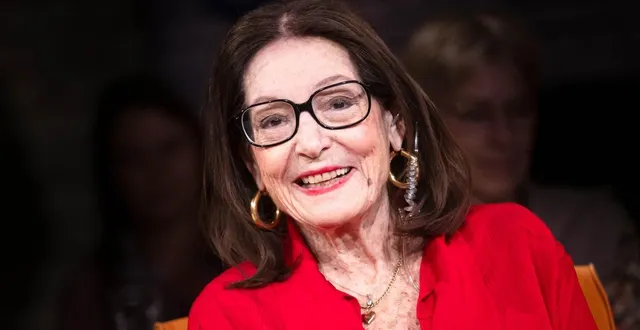 photo  nana mouskouri, 91 ans, ici en 2024, recevra une victoire d’honneur, ce vendredi, lors de la 41e cérémonie des victoires de la musique.  &copy;  dpa picture-alliance via afp 