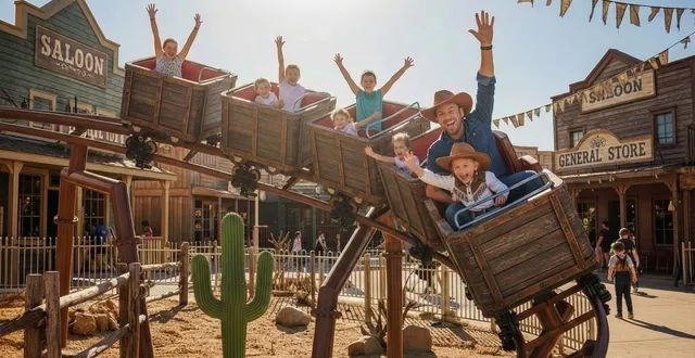 photo  un coaster familial, pensé comme un grand huit et accessible pour les enfants, va voir le jour à o’fun park.  &copy;  oceano loisirs 