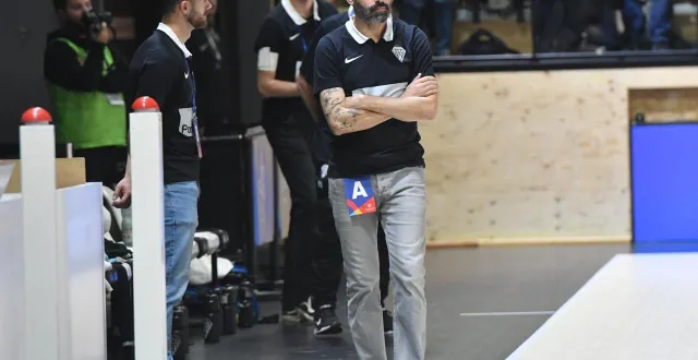 photo  hand angers sco - saran joël da silva, entraîneur du sco  &copy;  co michel durigneux 