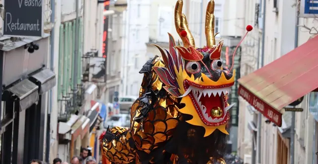 photo  le dragon sera encore à l’honneur, ce samedi 14 février, à angers, lors du nouvel an chinois. photo d’illustration.  &copy;  ouest-france 