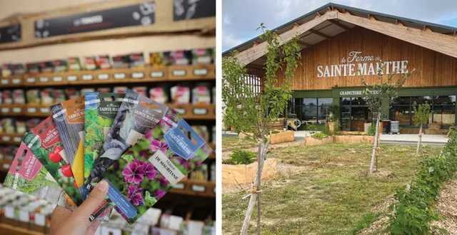photo plus de 1200 variétés de graines bio pour votre potager à la ferme de sainte marthe &copy; la ferme de sainte marthe