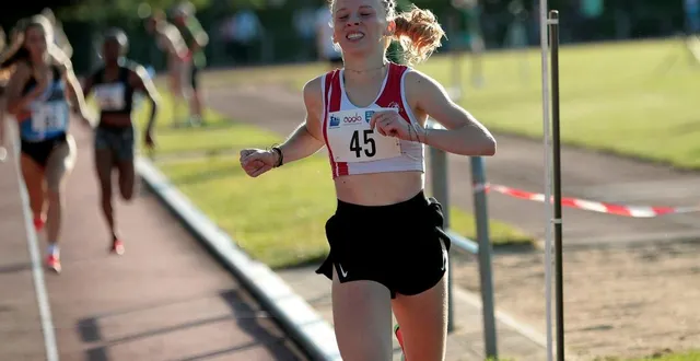 photo  la stadiste emma gicquel peut viser le titre sur 800 m.  &copy;  co - benoit felace 