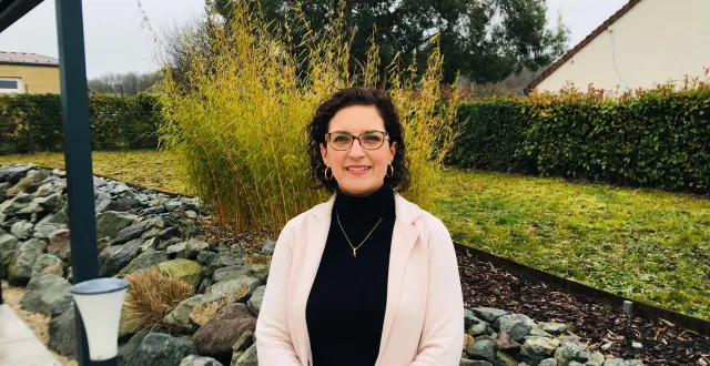 photo  donatienne vavasseur, candidate aux élections municipales dévoile son programme.  &copy;  le maine libre 