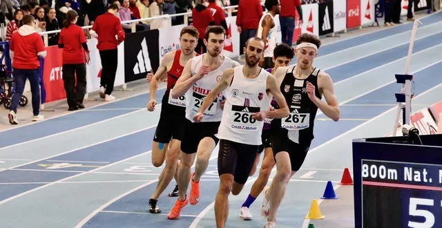 photo  les courses de demi-fond, comme ici le 800 m seniors de l’an passé, promettent toujours de grosses bagarres.  &copy;  sébastien dieu devienne 
