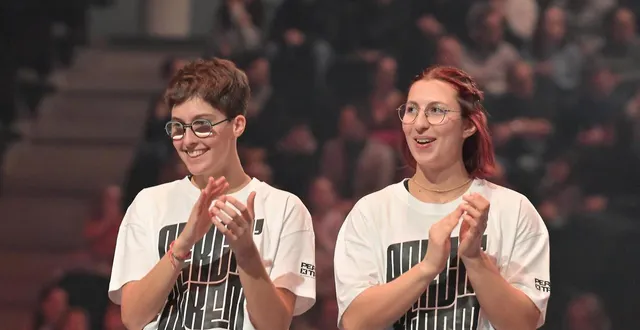 photo  louise boulet et nayah cauvin rêvent d’un doublé à nantes.  &copy;  guillaume marie 