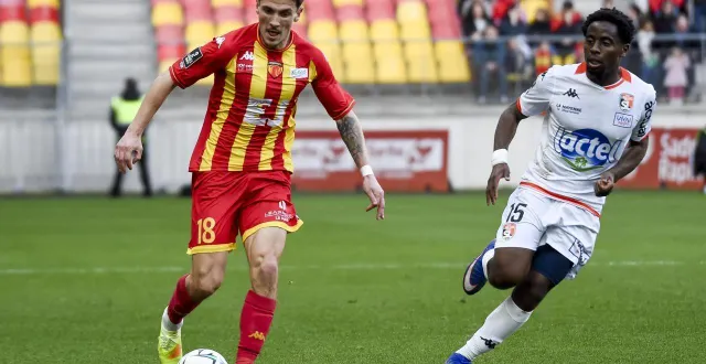 photo  lucas buades avait égalisé en faveur du mans fc lors du derby contre le stade lavallois, lors de la 22e journée de ligue 2.  &copy;  mathieu pattier / ouest france 