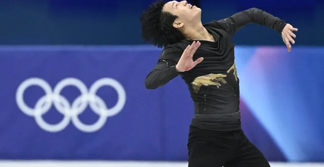 photo  adam siao him fa s’est loupé sur son programme libre.  &copy;  wang zhao/afp 