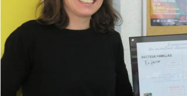 photo  émilie vincent, référente familles du centre social de l’antonnière.  &copy;  le maine libre 