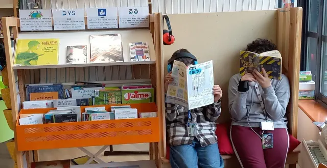 photo  l’espace a trouvé son public et bénéficie aujourd’hui à l’ensemble des élèves.  &copy;  co 