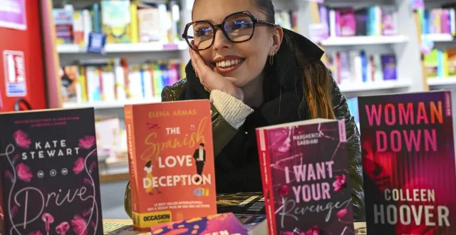 photo  pour la saint-valentin, les librairies mettent en avant leurs coups de cœur de romance moderne.  &copy;  le maine libre - denis lambert 