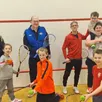 photo  tous les samedis, trois familles flériennes se retrouvent pour une pratique sportive différente. pour cette période, le squash est mis en avant. 