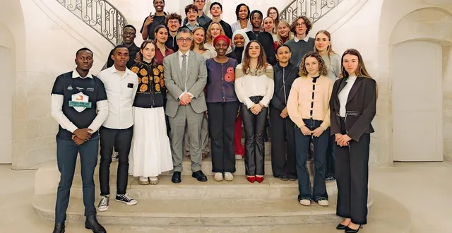 photo  les 24 jeunes du jury du prix liberté 2026.  &copy;  galliot/région normandie 