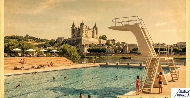 photo  rien ne va dans cette vue de saumur générée par l’ia. de là à dire que la liste mieux vivre à saumur manque de perspective…  &copy;  mvas, généré par l’ia 