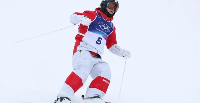 photo  perrine laffont échoue au pied du podium.  &copy;  cameron spencer / getty images via afp 