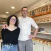 photo  jean-michel et nathalie leroi, 42 ans tous les deux, sont depuis 2020 à la tête de la briocherie gelineau, à cholet (maine-et-loire). 