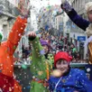 photo le top départ de l’édition 2026 du carnaval de granville (manche) a été donné ce samedi 14 février 2026, avec la cavalcade des enfants.