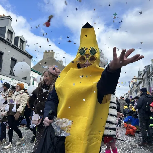 photo il n’a plu que des confettis sur granville !  ©  ouest-france