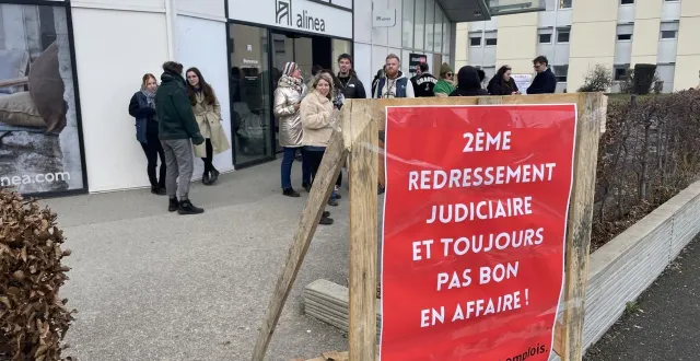 photo  le magasin d’ameublement alinéa pourrait fermer prochainement à mondeville 2.  &copy;  ouest-france 