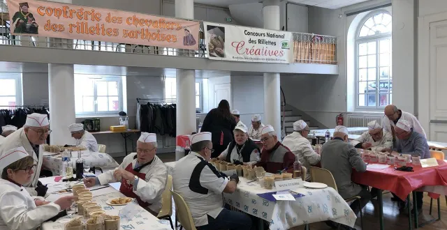 photo  le double concours spécial rillettes artisanales et créatives s’est déroulé à la salle des fêtes de mamers (sarthe), samedi 14 février 2026.  &copy;  ouest-france 