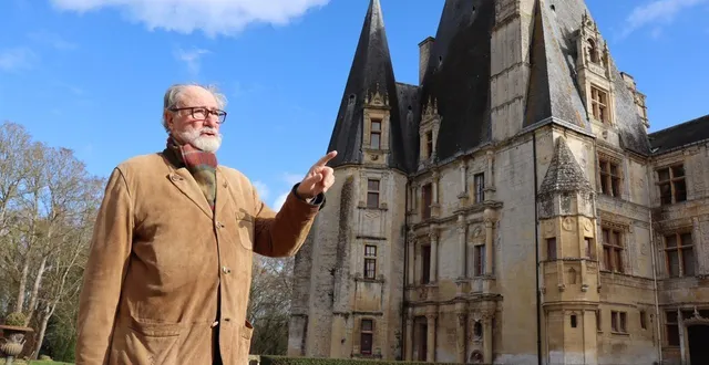 photo  chaque samedi, du 14 février au 4 avril 2026, le château de fontaine-henry se visite en présence de son propriétaire, le marquis pierre-apollinaire d’oilliamson.  &copy;  ouest-france 