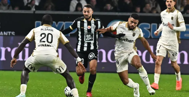 photo  le capitaine d’angers sco haris belkebla.  &copy;  franck dubray / ouest france 