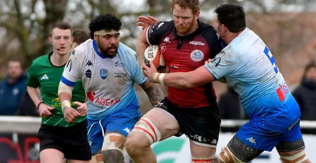 photo  chris van leeuwen et les niortais ont encore livré une prestation pleine d’abnégation.  &copy;  co - marie delage 