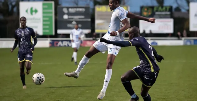 photo  à l’image de leur avant-centre hammond agamah, les chauraisiens ont terminé un match de plus sans parvenir à marquer.  &copy;  co - benoit felace 