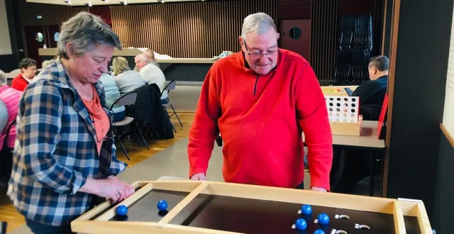 photo  quarante-six personnes ont participé à la première rencontre voisineurs/voisinés de l’année.  &copy;  le maine libre 