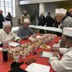 photo les rillettes créatives, en nombre, apportent de la couleur sur la table des jurats, ce samedi 14 février 2026, à mamers (sarthe).