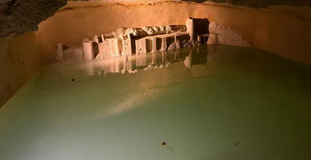 photo  le parcours de visite du musée est sous l’eau.  &copy;  pierre et lumières 