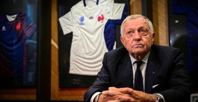 photo  jean-michel aulas, ancien président de l’olympique lyonnais, est candidat à la mairie de lyon.  &copy;  afp 