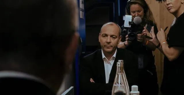 photo  laurent berger de la cfdt et la réalisatrice anne fonteneau.  &copy;  les nouveaux jours productions 